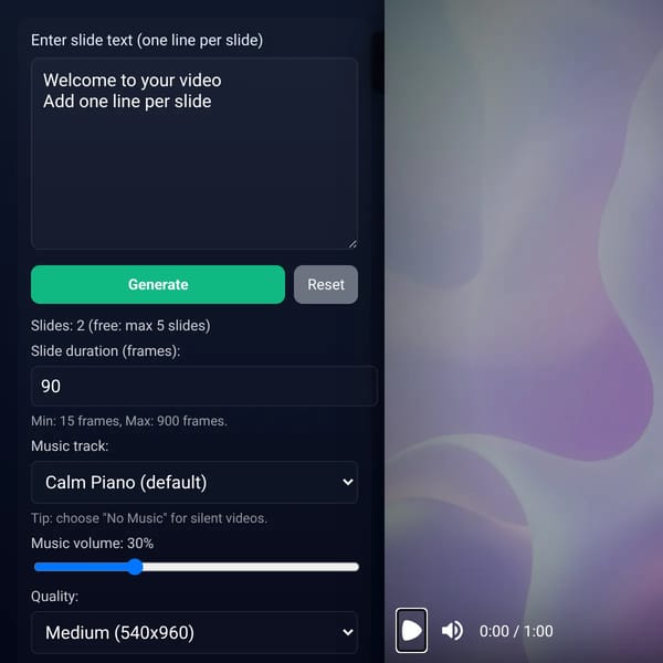 Remotion Application