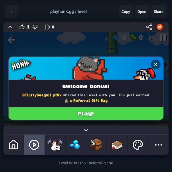 honk on websim