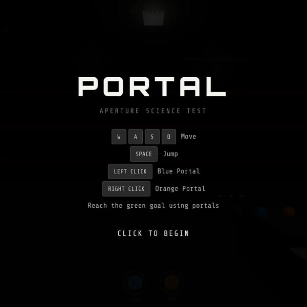 Portal Gun FPS