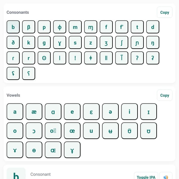 Letter Conlang