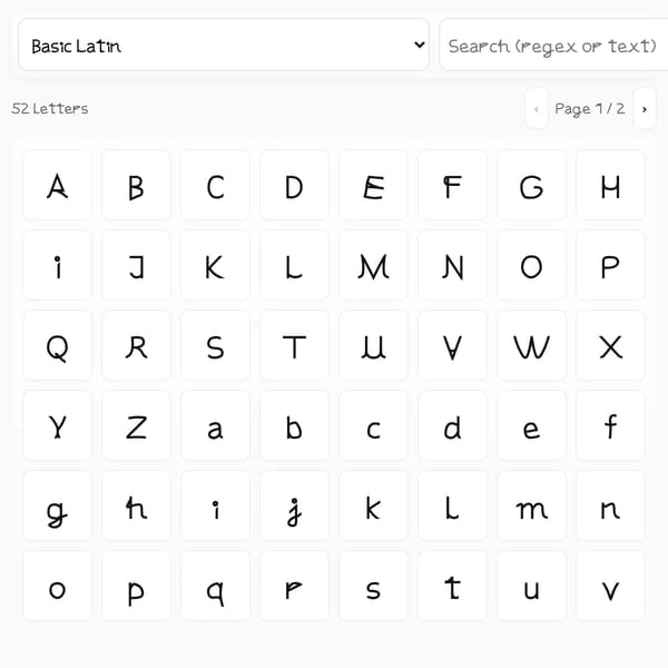 Mega Extended List Of Letters (Rewalked)