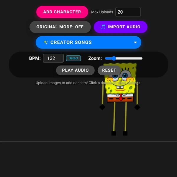 Make a Dancing Boombox Guy v6.9.0