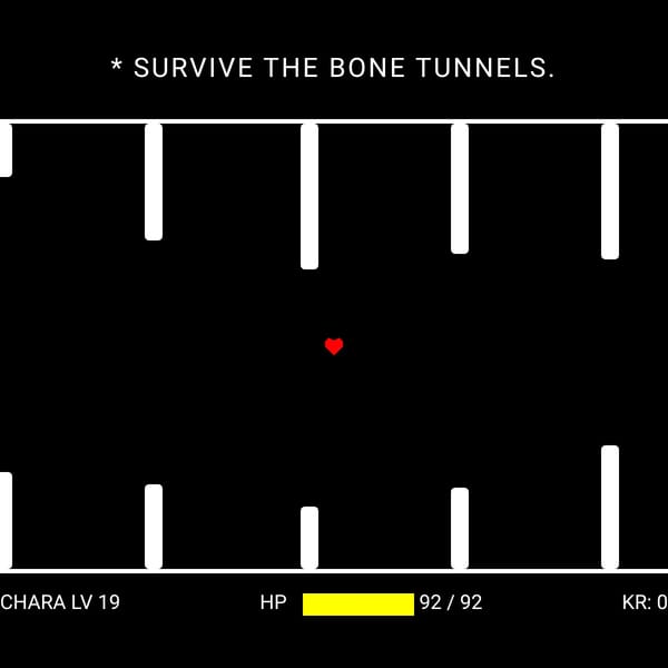 Sans Boss Fight - Cursor POV
