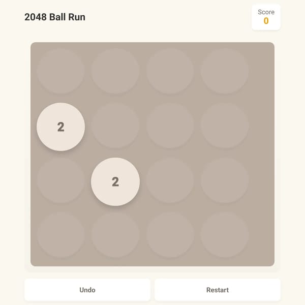2048 Ball Run