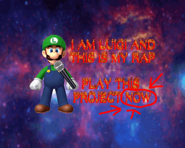 Luigi Rap Simulator