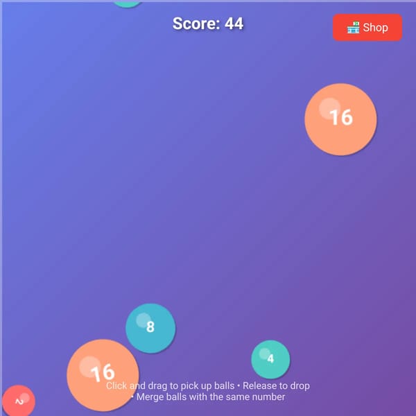 2048 Balls - Physics Puzzle