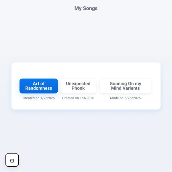My Songs