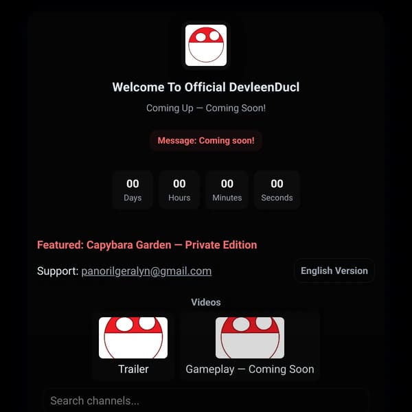 DevleenDucl Website Official