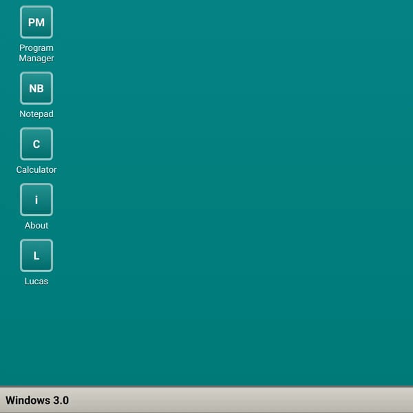 Windows 3.0 — Web