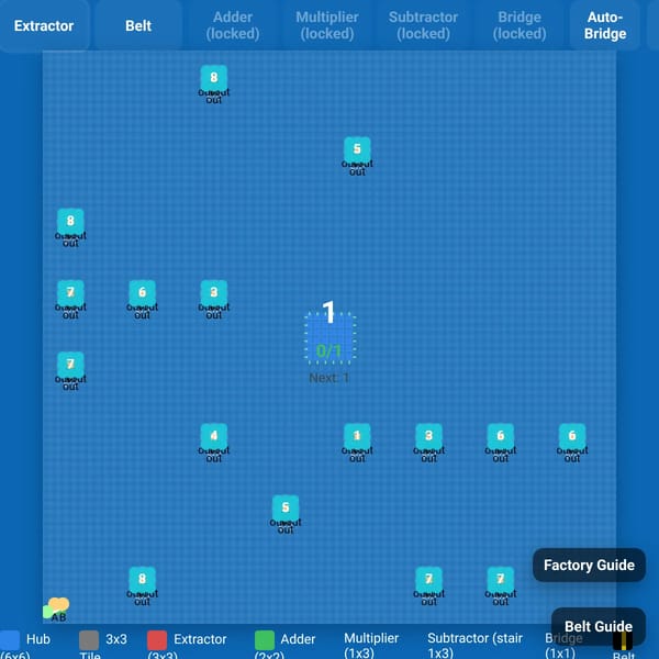 Grid Hub Game