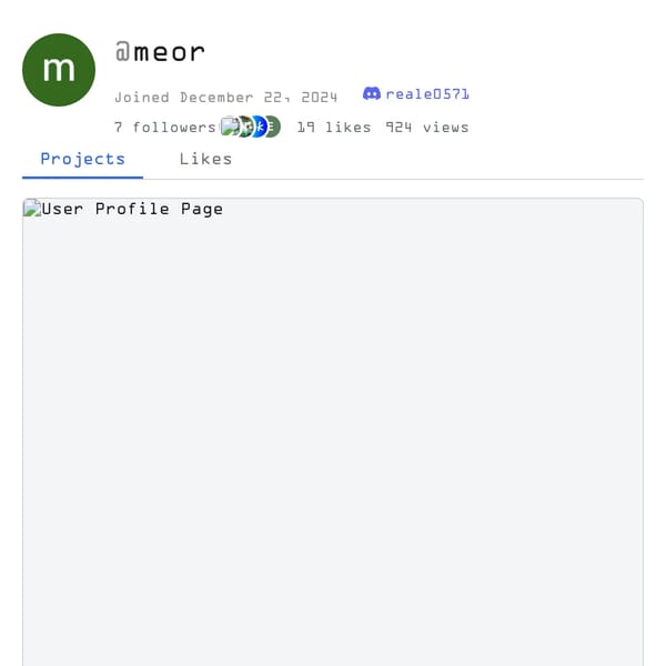 User Profile Page