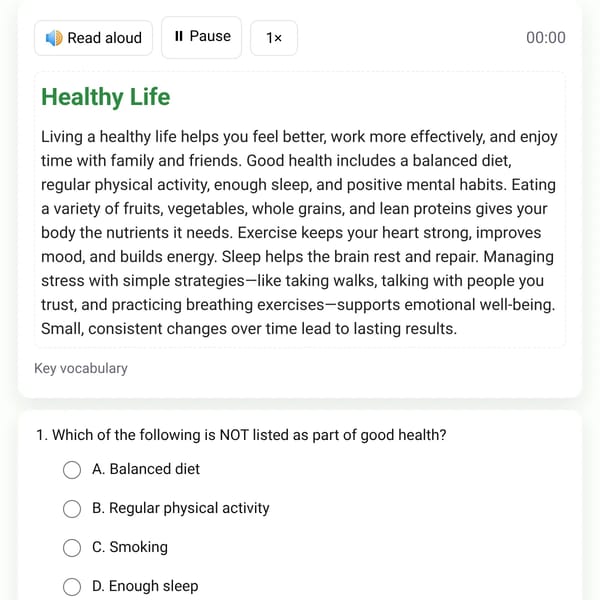 Healthy Life