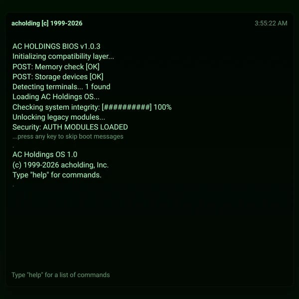 AC Holdings OS 1.0