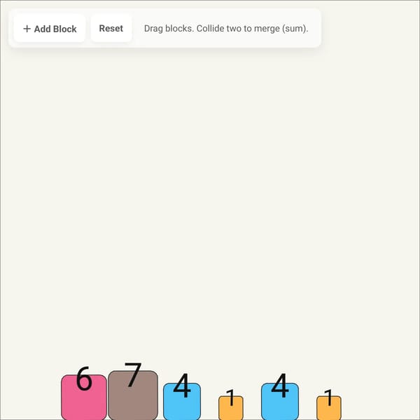 Mega Algodoo Numberblocks
