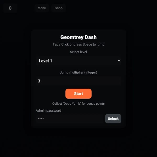 Geomtrey Dash