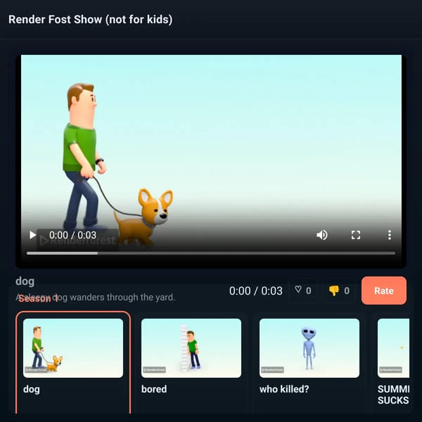 The Renderforest Show