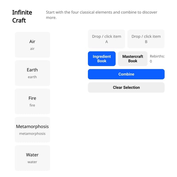 Infinite Craft (UPDATED)