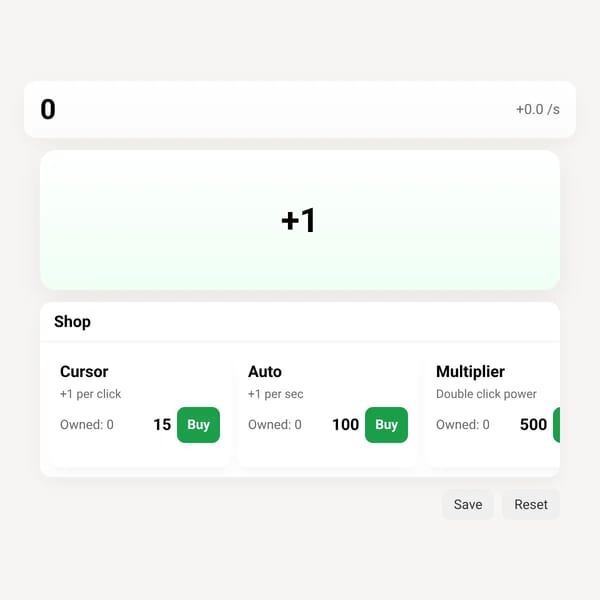 Number Clicker