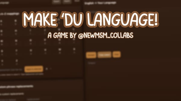 Make 'du Language!