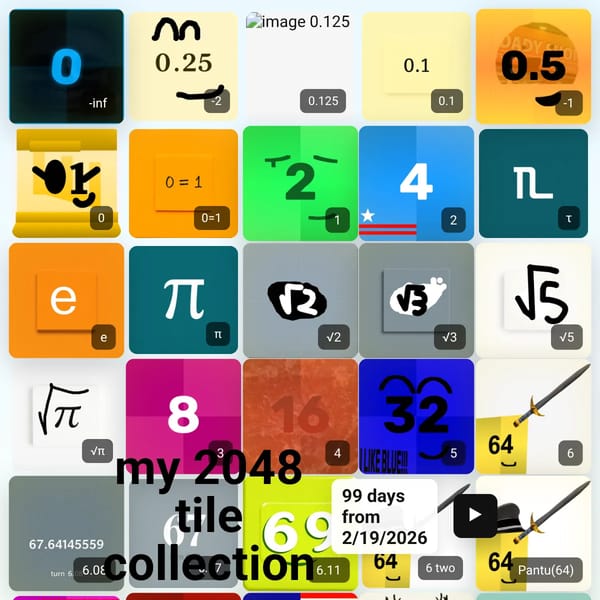 2048 Tile Collection