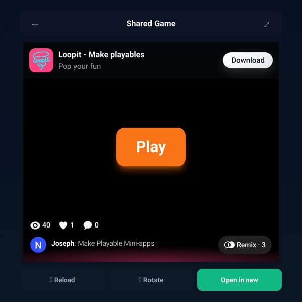 Shared Game