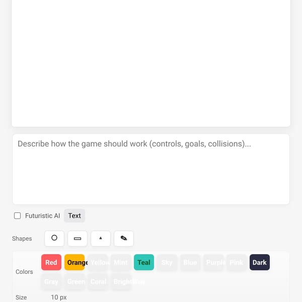 Draw-to-Script Game Creator