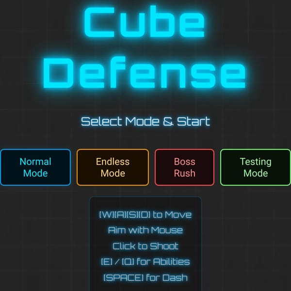Cube Defense