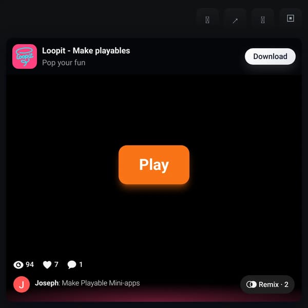 Game Sharing Page