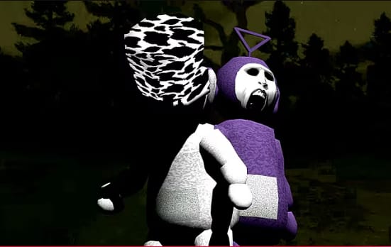 Slendytubbies made by a machine