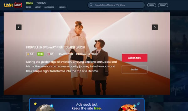 FREE MOVIES! (now like actually)