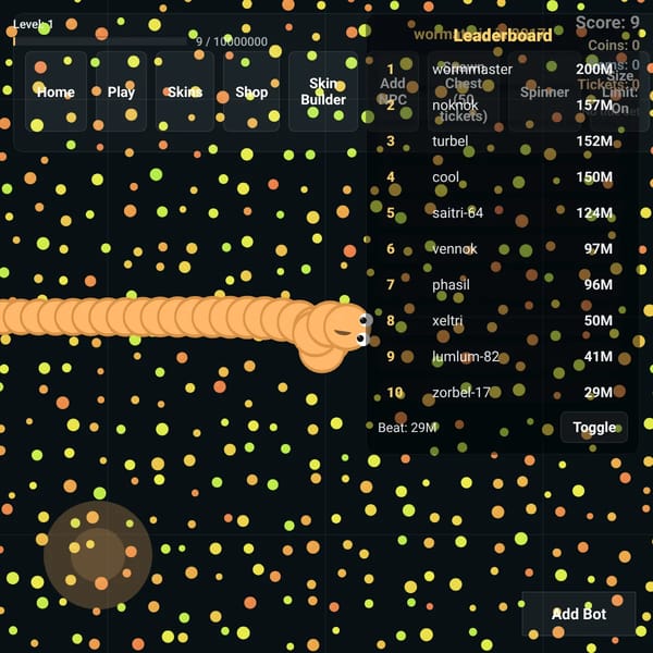 Wormmate.io(must play)