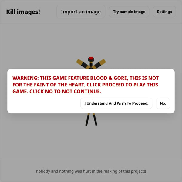 Kill images!