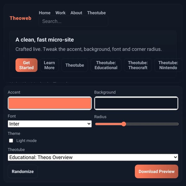 Theoweb