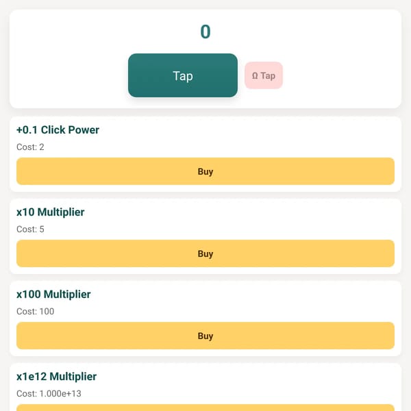 Number Clicker