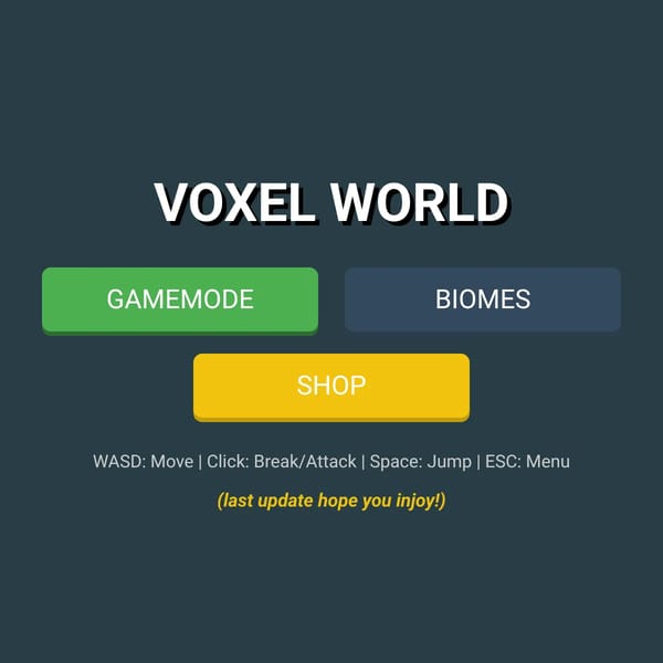 Voxel Sandbox