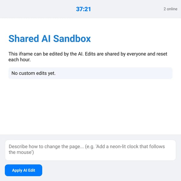 Shared AI Sandbox