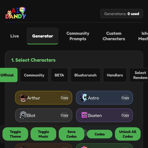 Dandy's Ai Conversation but I modified it