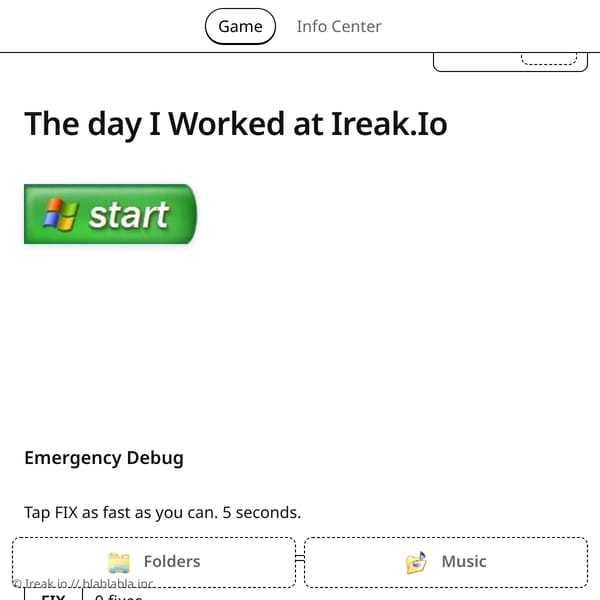The day I Worked at Ireak.Io