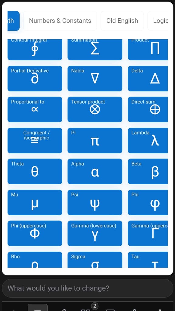 Symbol library
