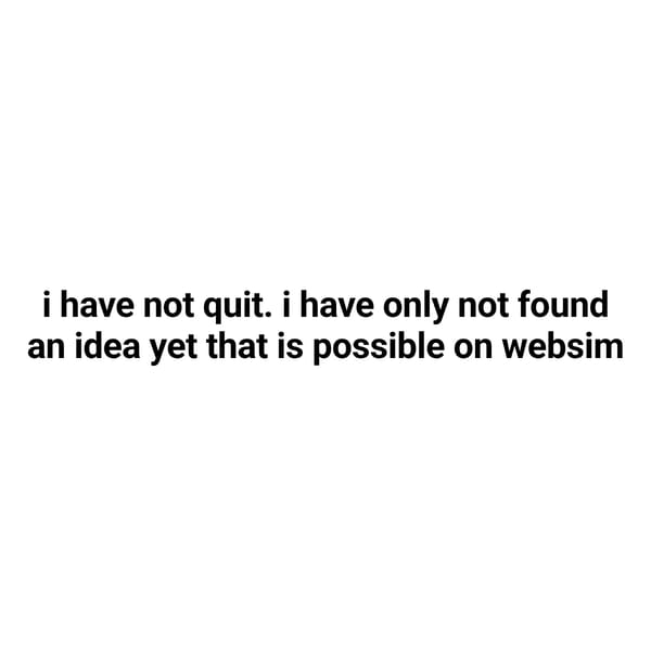 How ive actually been