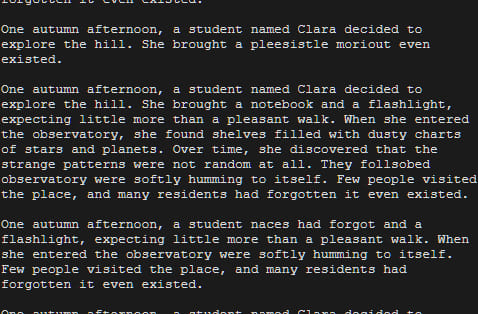 Recurrent Neural Network (actually works well)