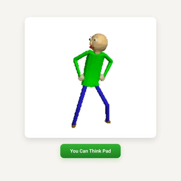 Baldi's Basics but Slop Project