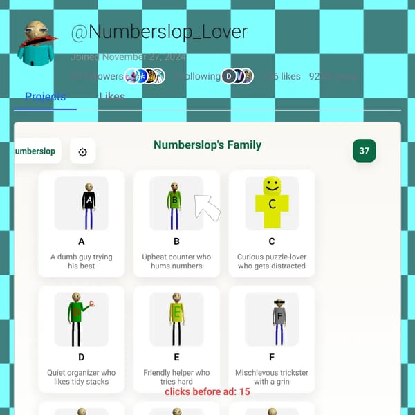 User Profile Page