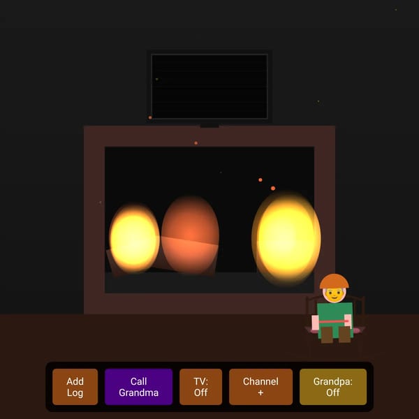 Yule Log Sim
