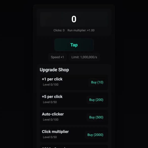 Collapse: Idle