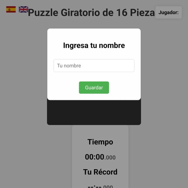 Highscores Puzzle Giratorio de 16 Piezas