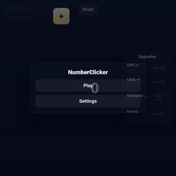 Number Clicker
