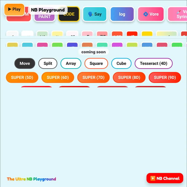 Numberblocks Playground