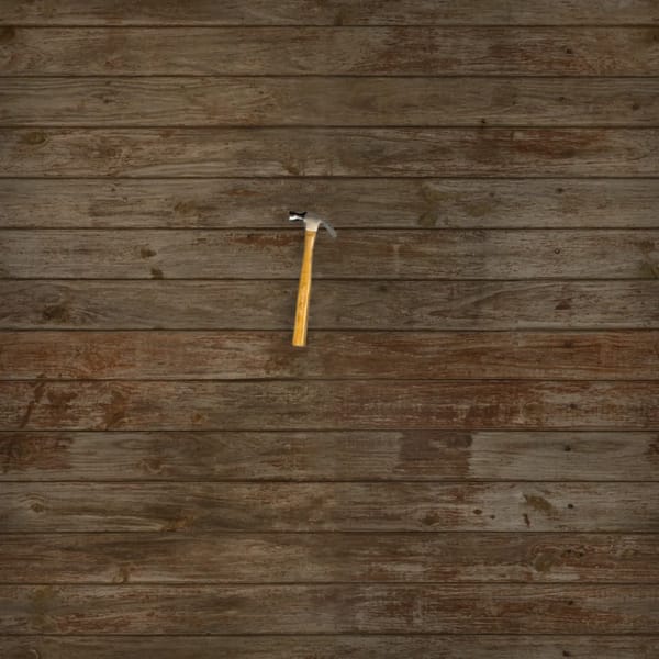 Place a nail for everytime you're mad