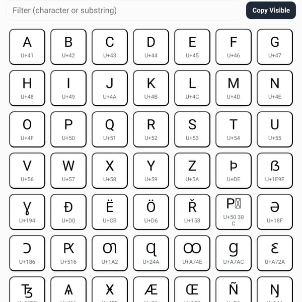 PFNT26 Letters